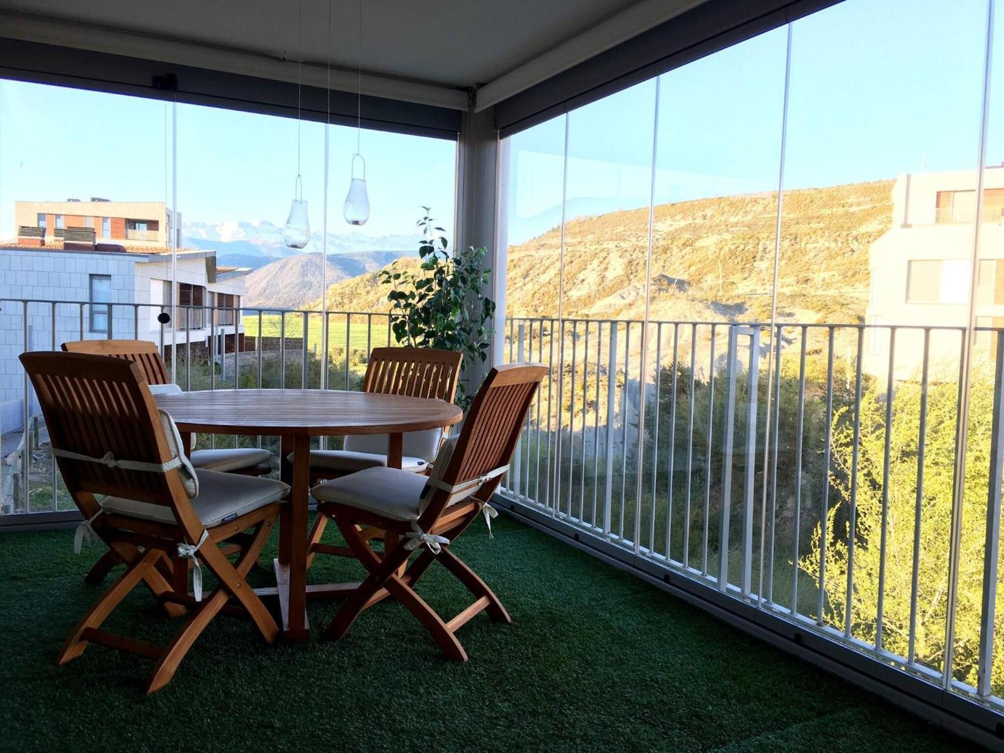 Coqueto Apto Con Vistas En Las Margas Golf N001 Sabiñánigo Kültér fotó